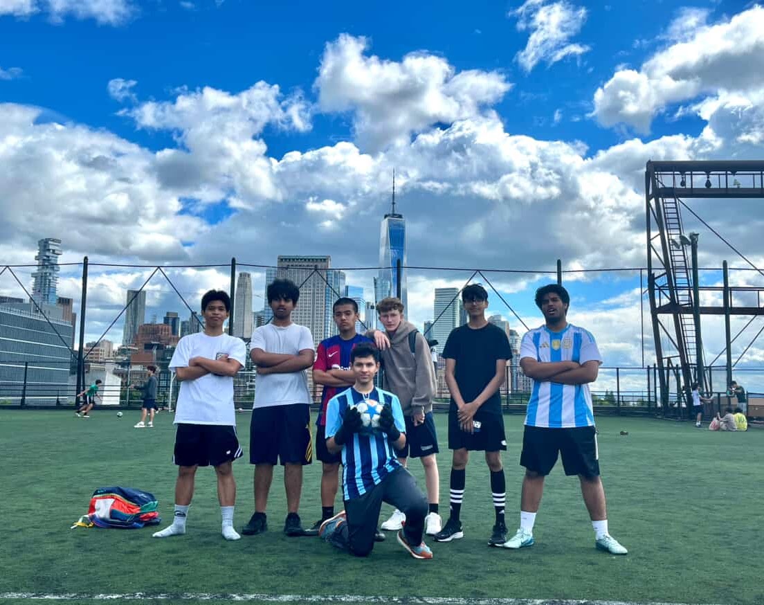 StuyFooty players on the field